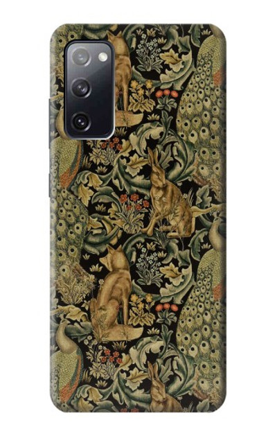 S3661 William Morris Forest Velvet Case Cover Custodia per Samsung Galaxy S20 FE