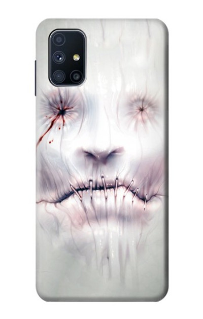 S0884 Horror Face Case Cover Custodia per Samsung Galaxy M51