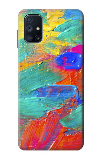 S2942 Brush Stroke Painting Case Cover Custodia per Samsung Galaxy M51