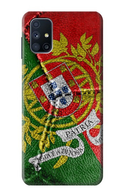 S3300 Portugal Flag Vintage Football Graphic Case Cover Custodia per Samsung Galaxy M51