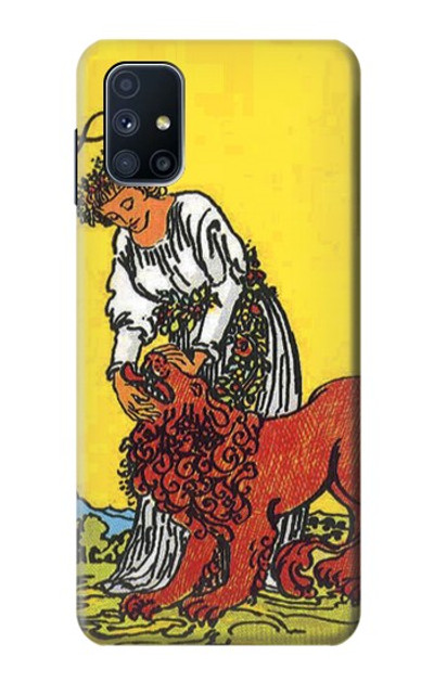 S3458 Strength Tarot Card Case Cover Custodia per Samsung Galaxy M51