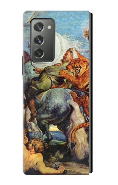 S3331 Peter Paul Rubens Tiger und Lowenjagd Case Cover Custodia per Samsung Galaxy Z Fold2 5G