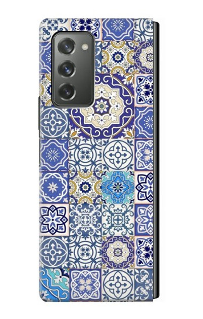 S3537 Moroccan Mosaic Pattern Case Cover Custodia per Samsung Galaxy Z Fold2 5G