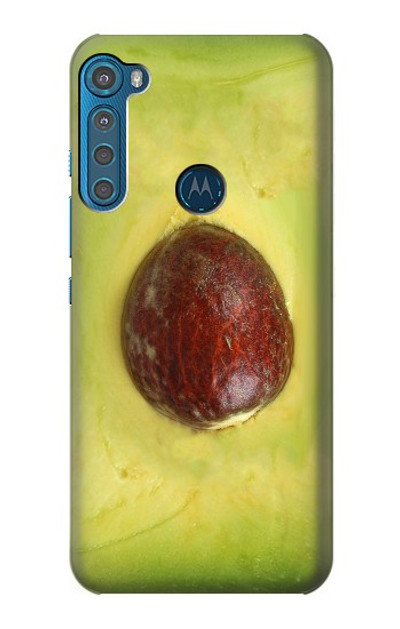 S2552 Avocado Fruit Case Cover Custodia per Motorola One Fusion+