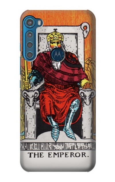 S2808 Tarot Card The Emperor Case Cover Custodia per Motorola One Fusion+