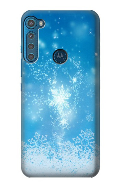 S2923 Frozen Snow Spell Magic Case Cover Custodia per Motorola One Fusion+