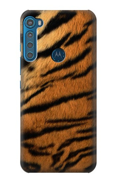 S2962 Tiger Stripes Graphic Printed Case Cover Custodia per Motorola One Fusion+