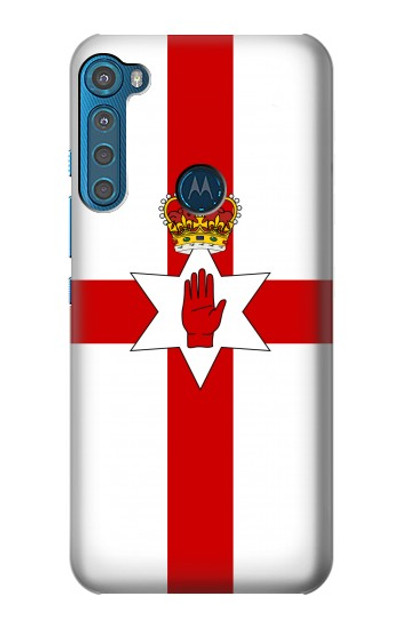 S3089 Flag of Northern Ireland Case Cover Custodia per Motorola One Fusion+
