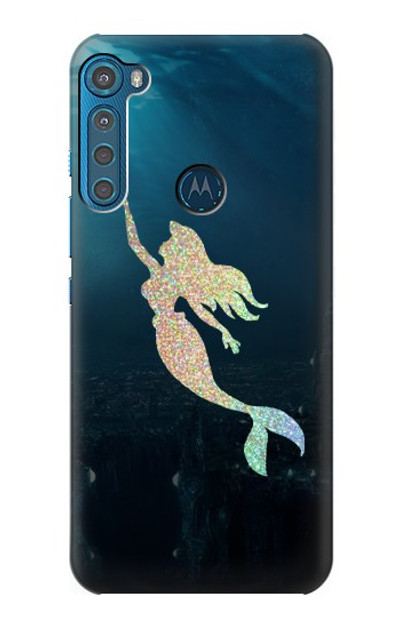 S3250 Mermaid Undersea Case Cover Custodia per Motorola One Fusion+