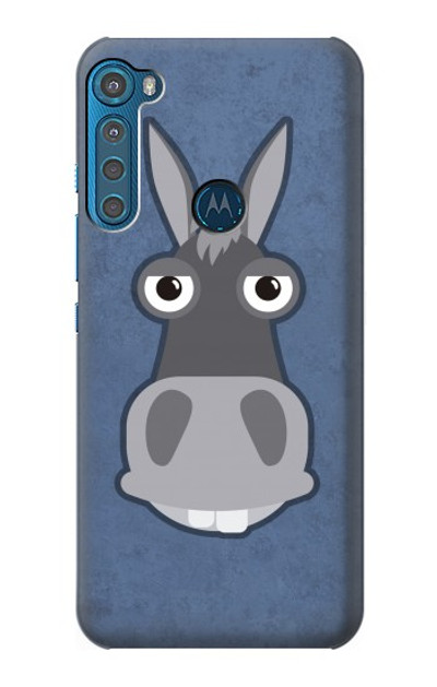 S3271 Donkey Cartoon Case Cover Custodia per Motorola One Fusion+