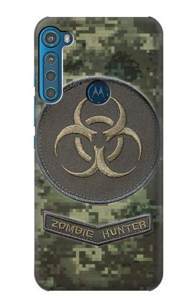 S3468 Biohazard Zombie Hunter Graphic Case Cover Custodia per Motorola One Fusion+