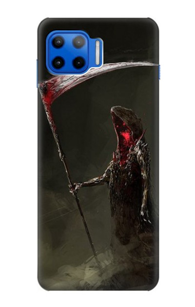 S1319 Grim Reaper Death Scythe Case Cover Custodia per Motorola Moto G 5G Plus