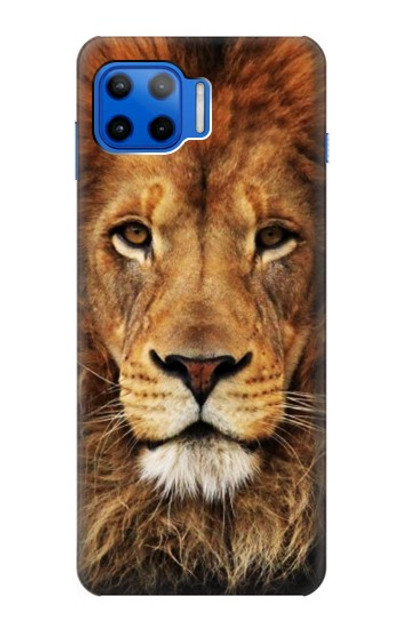 S2870 Lion King of Beasts Case Cover Custodia per Motorola Moto G 5G Plus