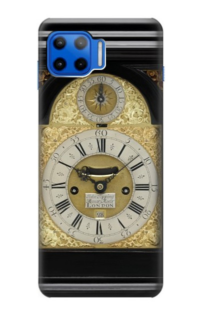 S3144 Antique Bracket Clock Case Cover Custodia per Motorola Moto G 5G Plus