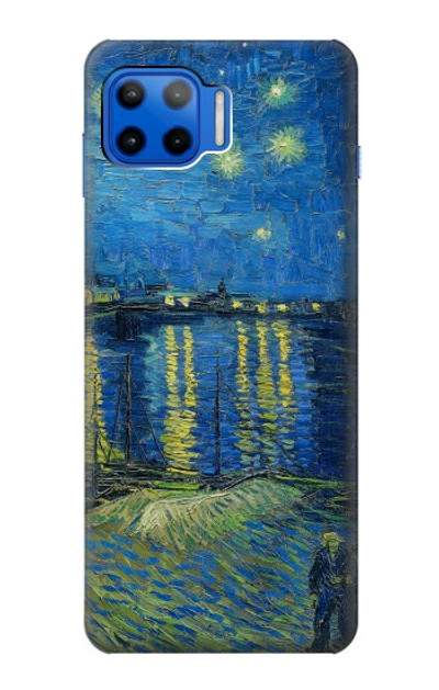 S3336 Van Gogh Starry Night Over the Rhone Case Cover Custodia per Motorola Moto G 5G Plus
