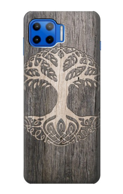 S3591 Viking Tree of Life Symbol Case Cover Custodia per Motorola Moto G 5G Plus