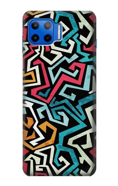 S3712 Pop Art Pattern Case Cover Custodia per Motorola Moto G 5G Plus