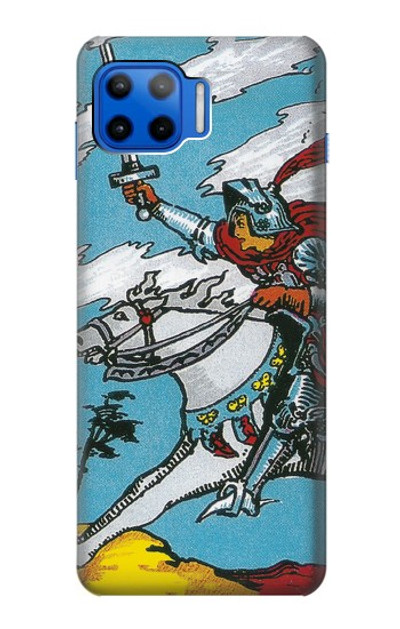 S3731 Tarot Card Knight of Swords Case Cover Custodia per Motorola Moto G 5G Plus
