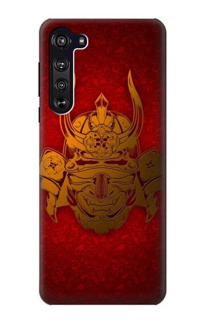 S0820 Samurai Mask Helmet Case Cover Custodia per Motorola Edge