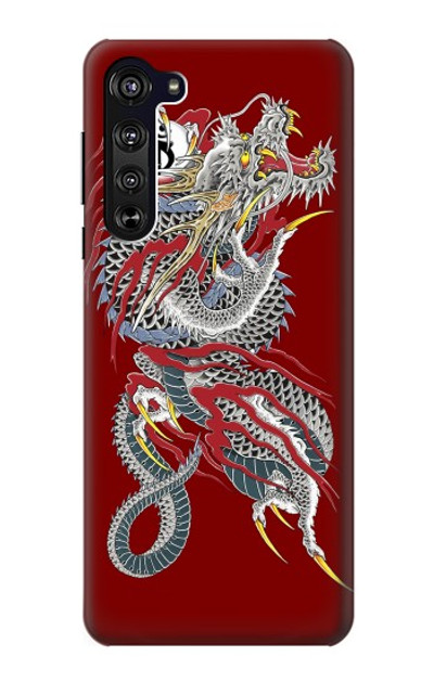 S2104 Yakuza Dragon Tattoo Case Cover Custodia per Motorola Edge