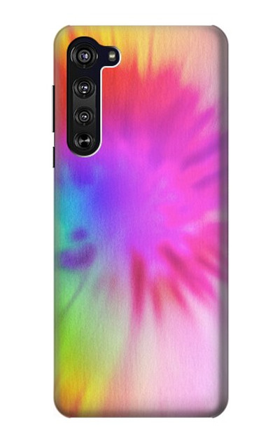 S2488 Tie Dye Color Case Cover Custodia per Motorola Edge