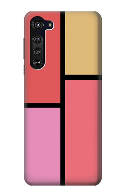 S2795 Cheek Palette Color Case Cover Custodia per Motorola Edge