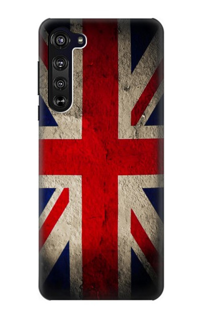 S2894 Vintage British Flag Case Cover Custodia per Motorola Edge