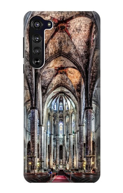 S3210 Santa Maria Del Mar Cathedral Case Cover Custodia per Motorola Edge