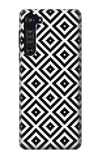 S3424 Ruta Pattern Case Cover Custodia per Motorola Edge