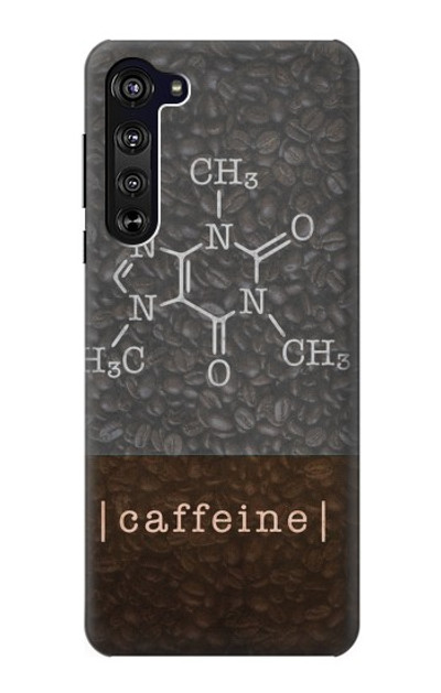 S3475 Caffeine Molecular Case Cover Custodia per Motorola Edge