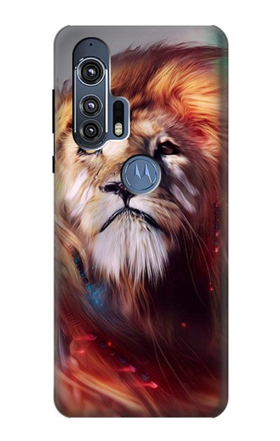 S0691 Leo Paint Case Cover Custodia per Motorola Edge+