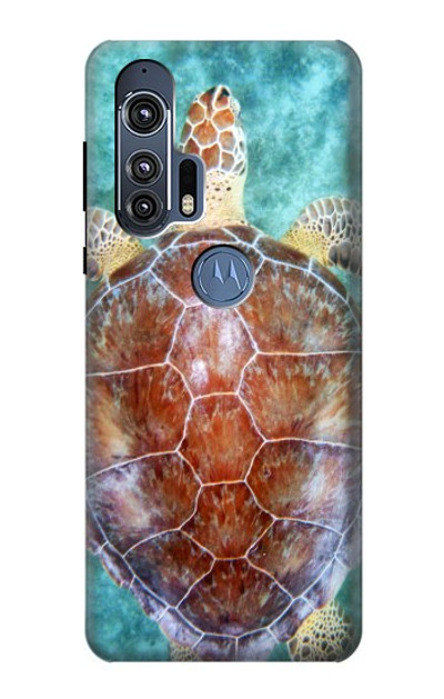 S1424 Sea Turtle Case Cover Custodia per Motorola Edge+