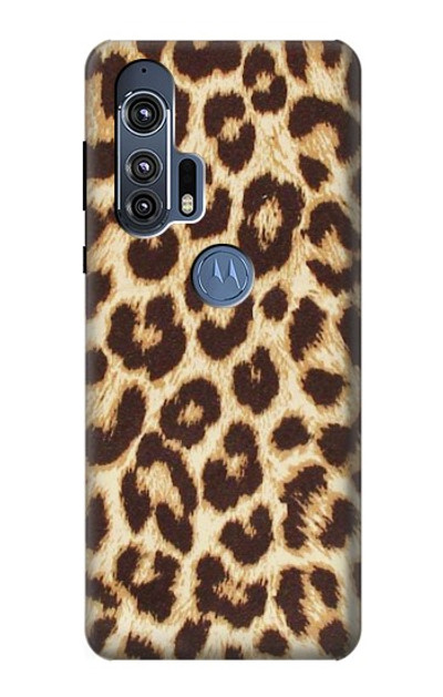 S2204 Leopard Pattern Graphic Printed Case Cover Custodia per Motorola Edge+