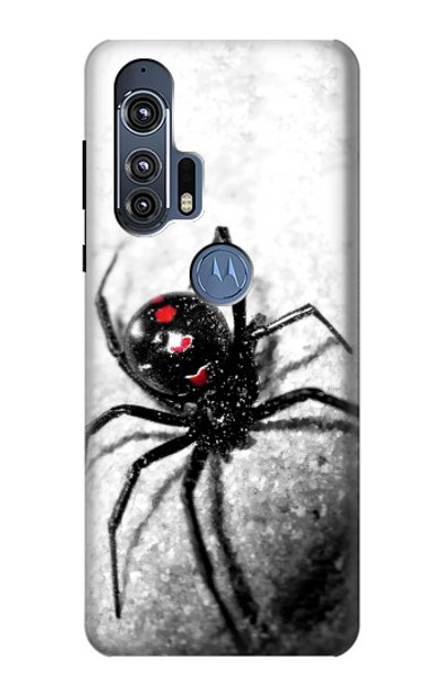 S2386 Black Widow Spider Case Cover Custodia per Motorola Edge+