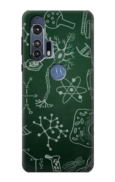 S3211 Science Green Board Case Cover Custodia per Motorola Edge+