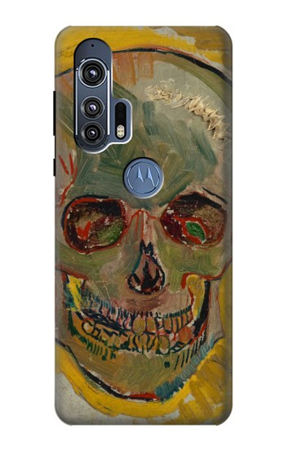 S3359 Vincent Van Gogh Skull Case Cover Custodia per Motorola Edge+