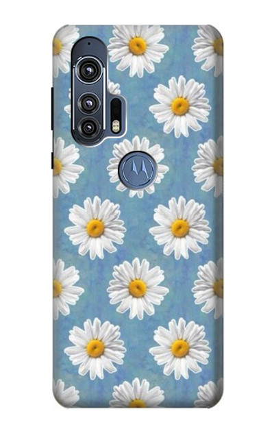 S3454 Floral Daisy Case Cover Custodia per Motorola Edge+