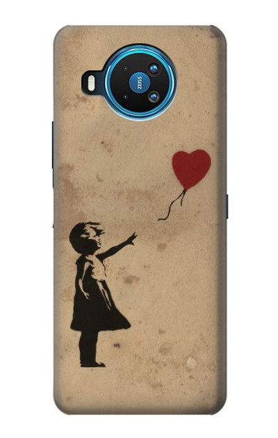 S3170 Girl Heart Out of Reach Case Cover Custodia per Nokia 8.3 5G