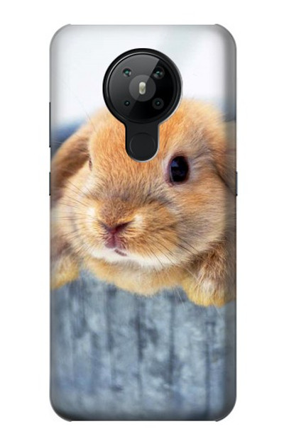 S0242 Cute Rabbit Case Cover Custodia per Nokia 5.3