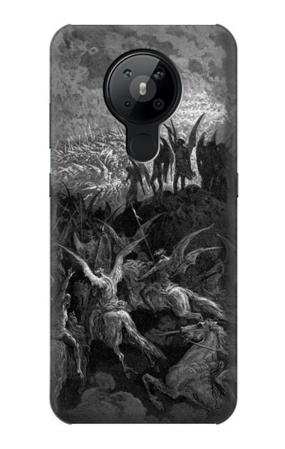 S1026 Gustave Dore Paradise Lost Case Cover Custodia per Nokia 5.3