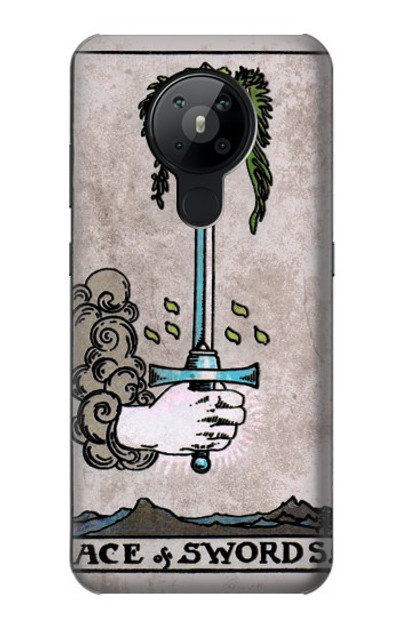 S2482 Tarot Card Ace of Swords Case Cover Custodia per Nokia 5.3