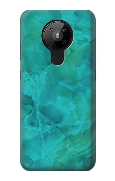 S3147 Aqua Marble Stone Case Cover Custodia per Nokia 5.3