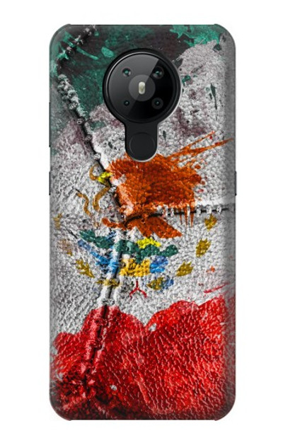 S3314 Mexico Flag Vinatage Football Graphic Case Cover Custodia per Nokia 5.3