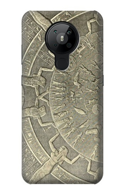 S3396 Dendera Zodiac Ancient Egypt Case Cover Custodia per Nokia 5.3