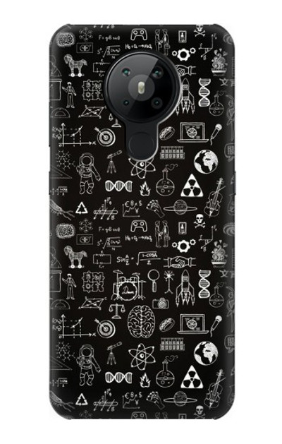 S3426 Blackboard Science Case Cover Custodia per Nokia 5.3