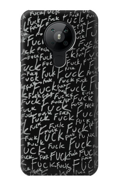 S3478 Funny Words Blackboard Case Cover Custodia per Nokia 5.3