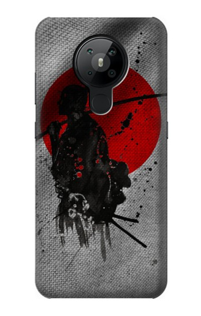 S3517 Japan Flag Samurai Case Cover Custodia per Nokia 5.3