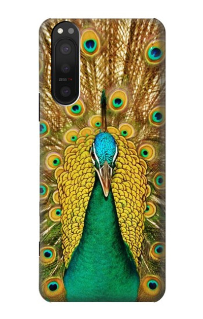 S0513 Peacock Case Cover Custodia per Sony Xperia 5 II