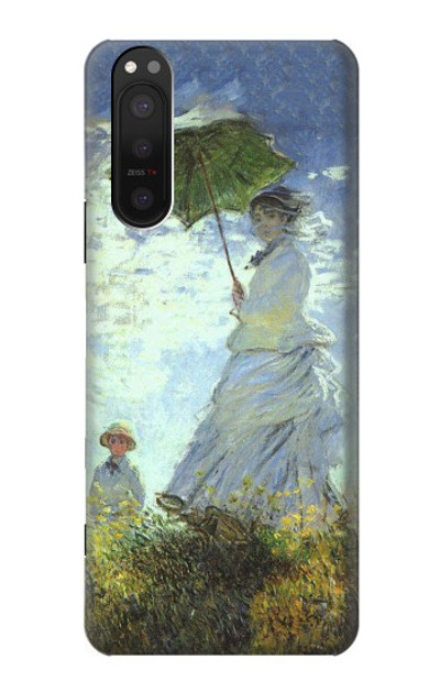 S2415 Claude Monet Woman with a Parasol Case Cover Custodia per Sony Xperia 5 II