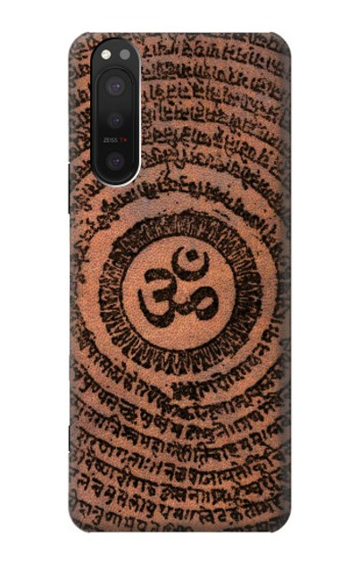 S2874 Om Symbol Tattoo Case Cover Custodia per Sony Xperia 5 II